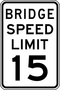 Bridge speed limit: Minnesota