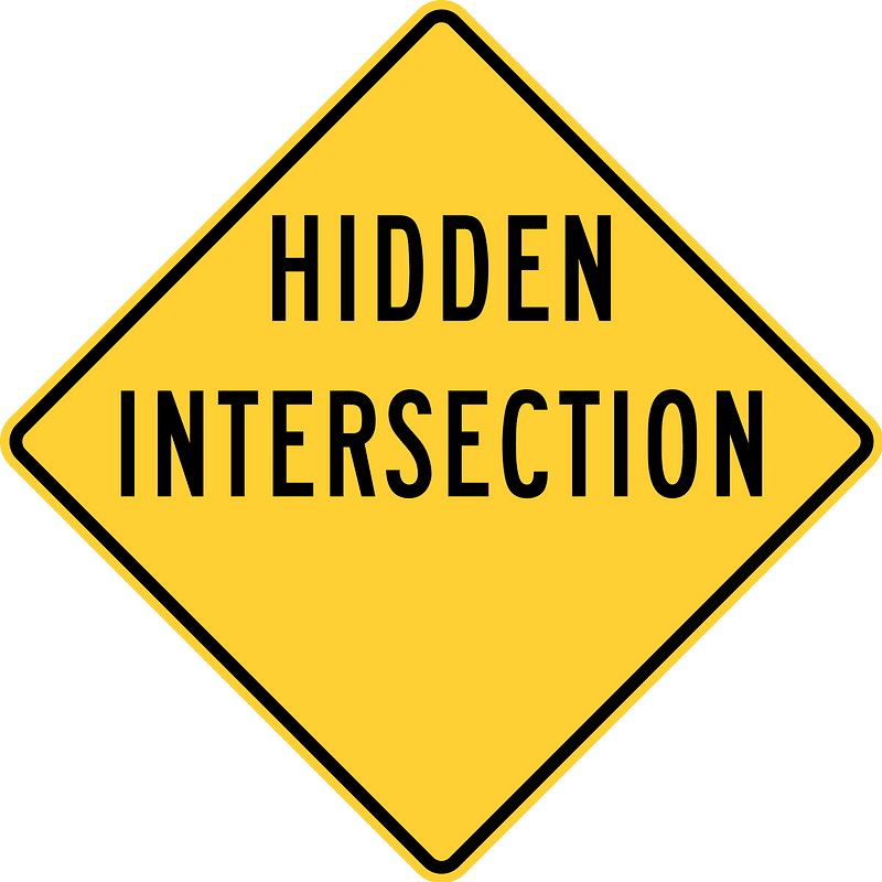 Hidden intersection, Delaware