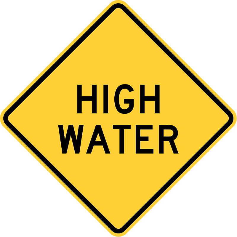 High water, Indiana