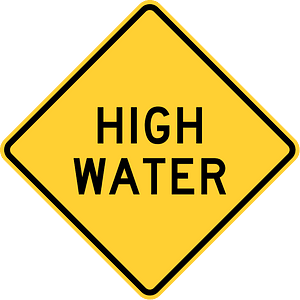 High water, Indiana