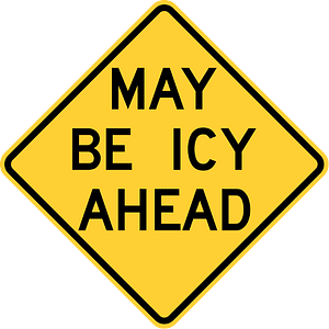 May be icy, Nebraska