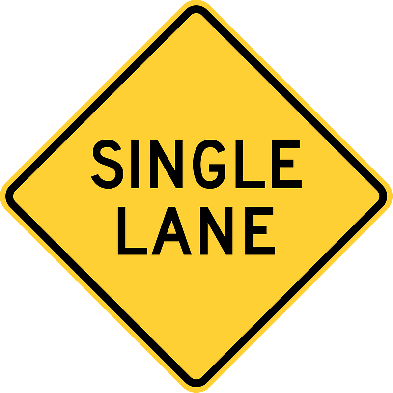 Single lane, New York State