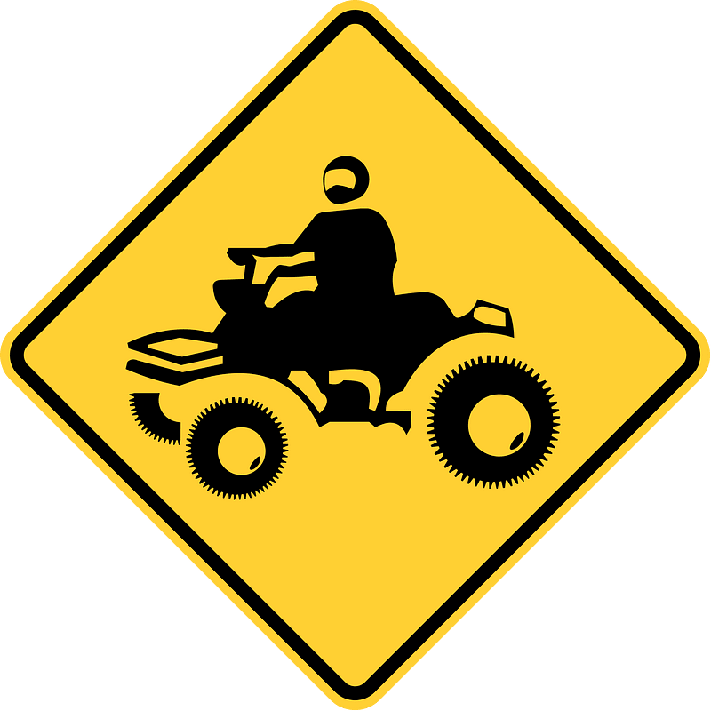 ATV crossing, New York State