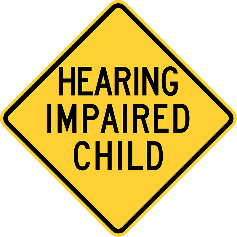 Hearing impaired child, Pennsylvania