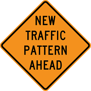 New traffic pattern ahead