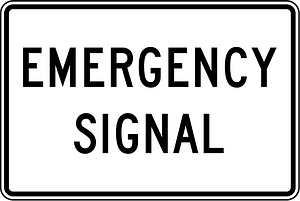 Emergency signal