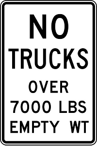 Truck Weight Limit