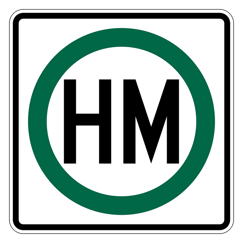 Hazardous Material Route