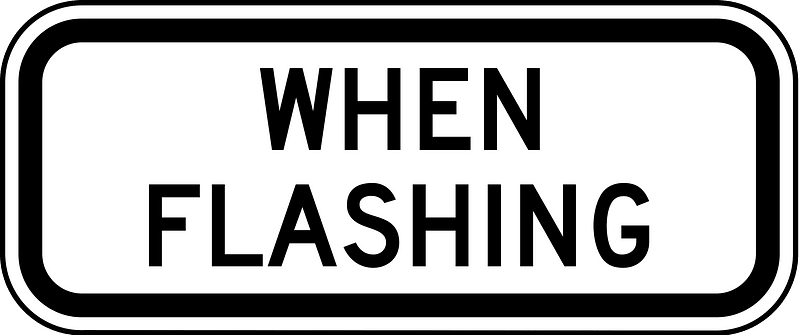 When Flashing (plaque)