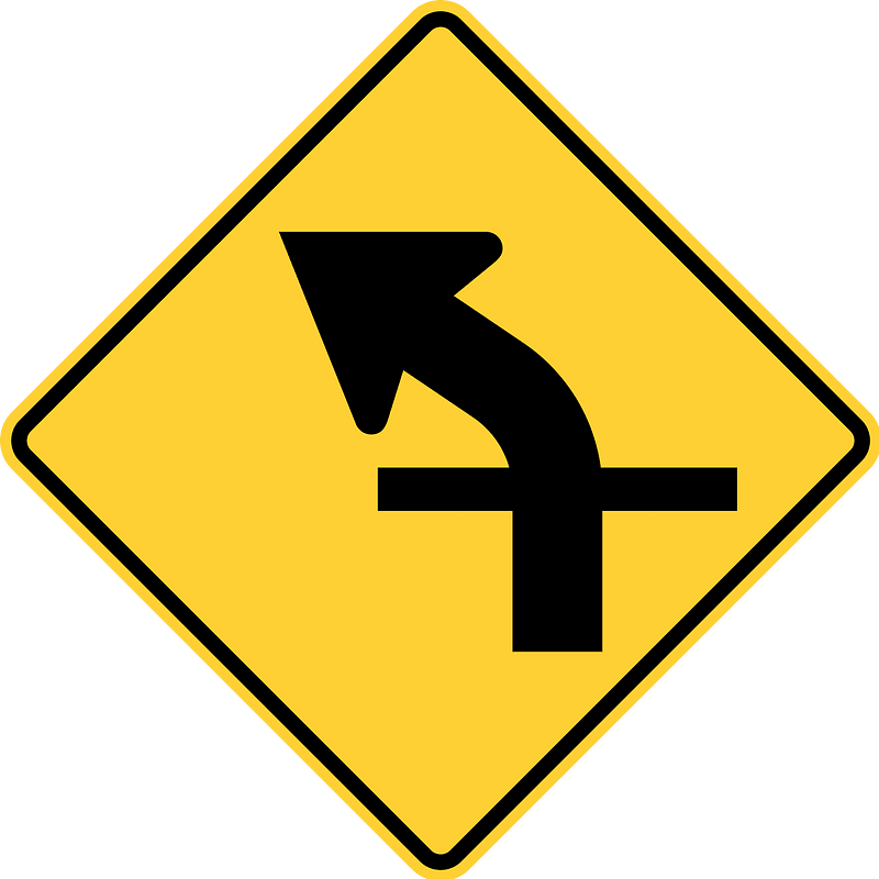 Horizontal alignment/intersection