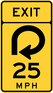 Ramp speed advisory