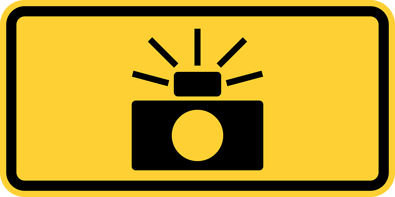 Photo enforced (symbol)