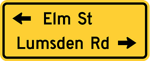 Advance street name (alternative)