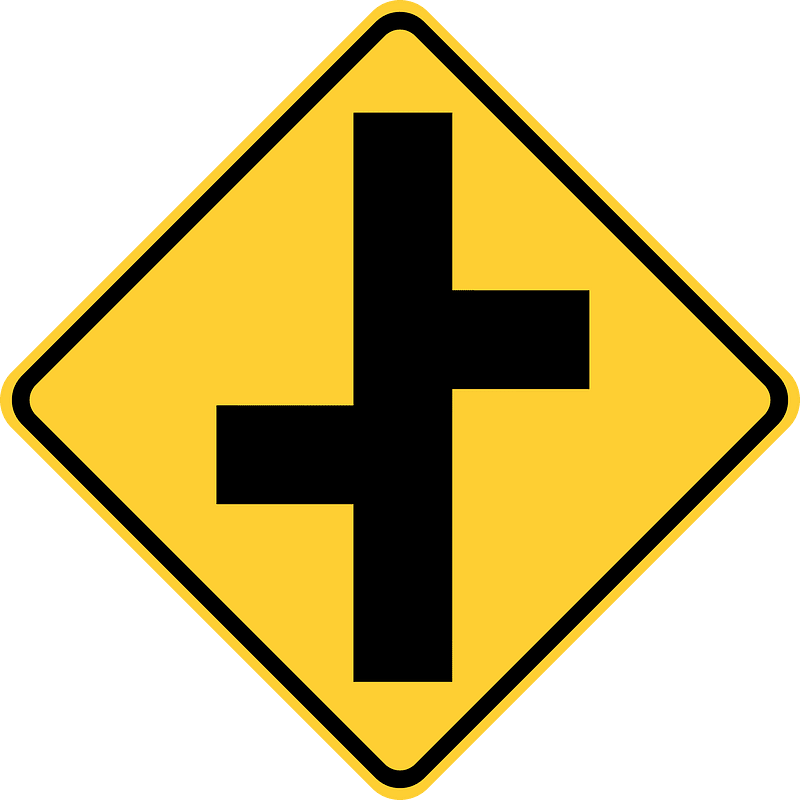 Offset roads