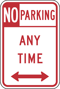 No parking, New York