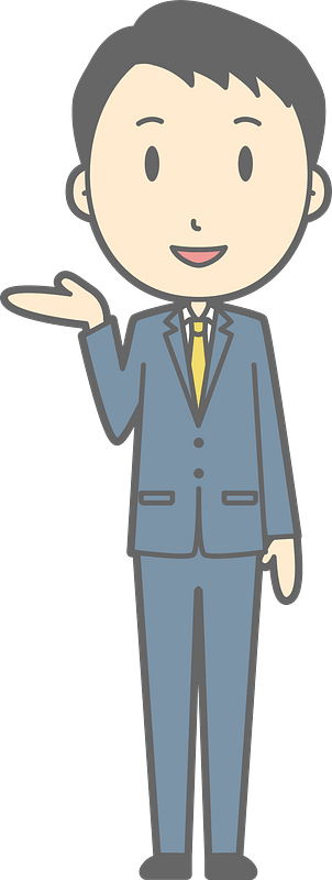 (Noah) Businessman Acting as a Guide