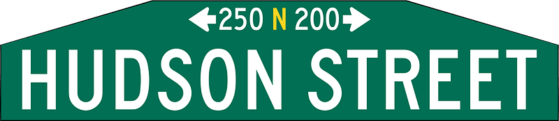 Philadelphia street name sign