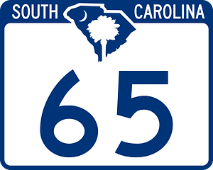 Two-digit state route shield, South Carolina