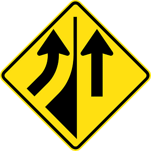 Added lane sign in Australia