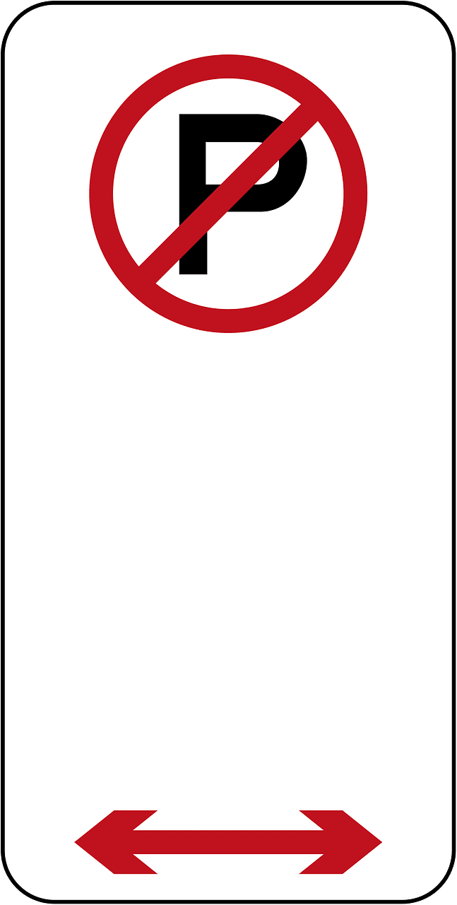 No parking sign in Australia