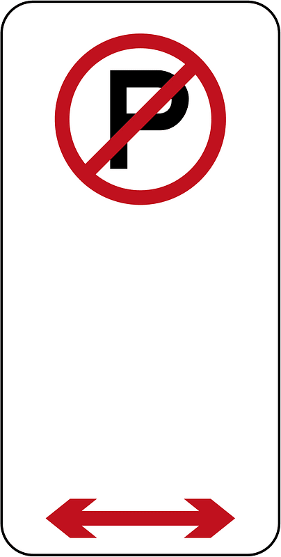No parking sign in Australia