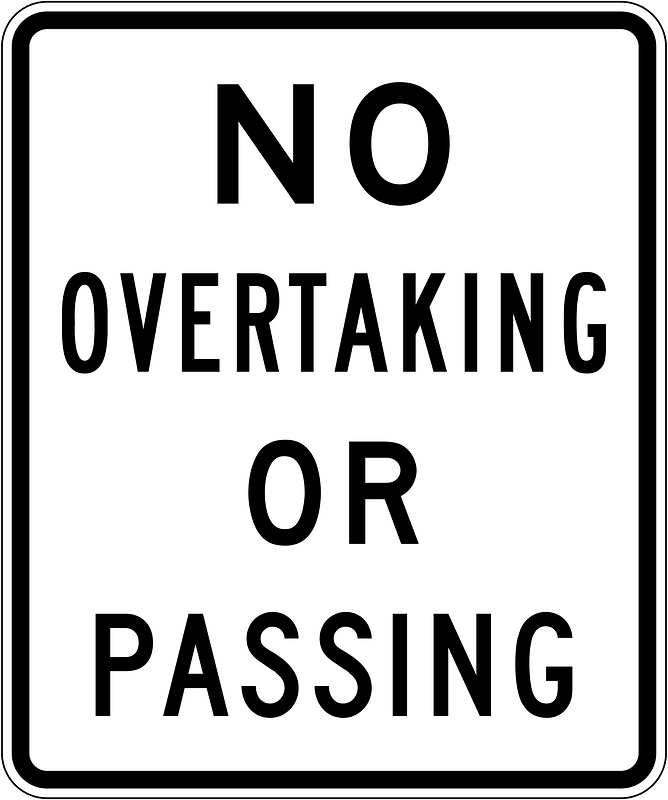 Yield to oncoming traffic sign in Australia
