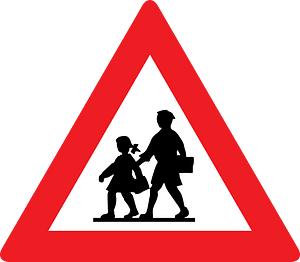 Children sign in Austria