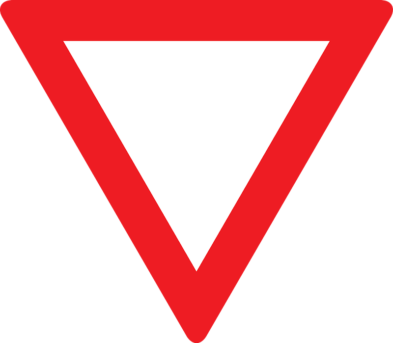 Give Way / Yield sign in Austria