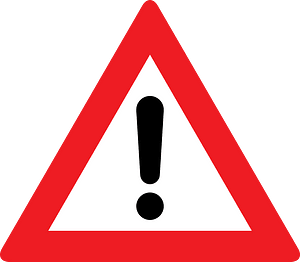 Other danger sign in Austria