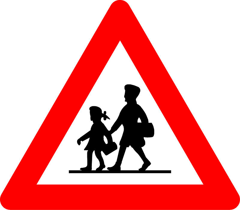 Children sign in Belgium