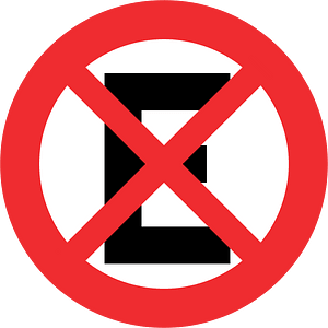 No stopping sign in Chile