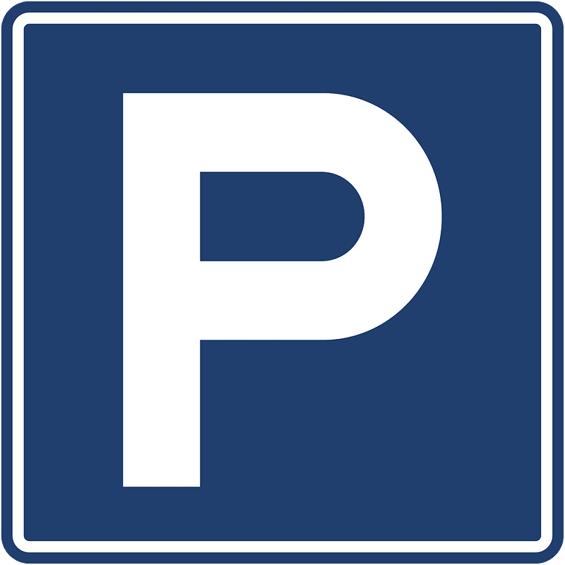 Parking zone sign in Colombia