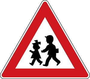 Children sign in Czech Republic