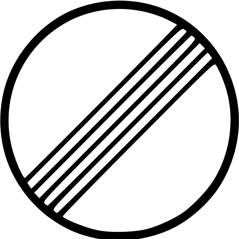 End of all restrictions sign in Estonia