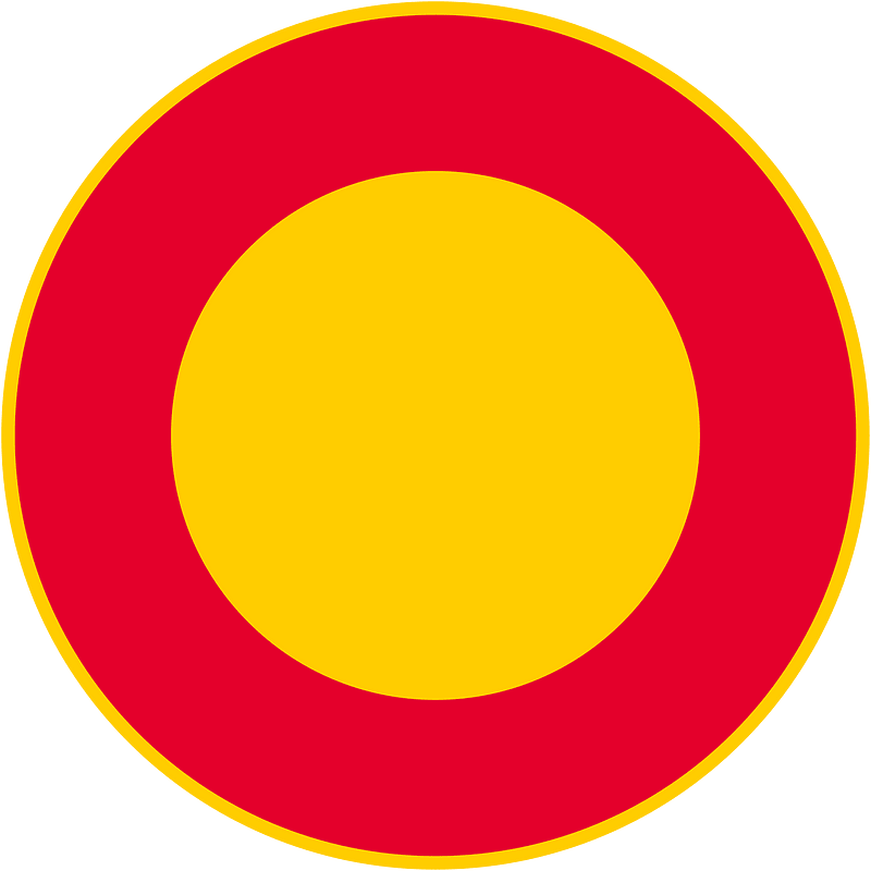 No vehicles sign in Finland