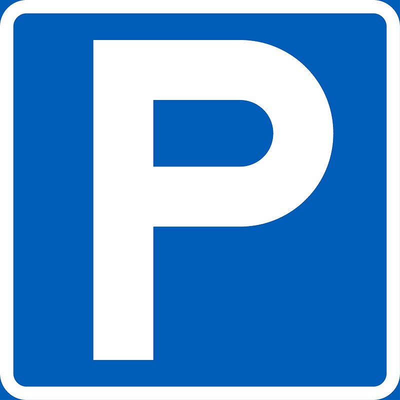 Parking sign in Finland