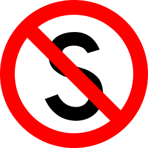 No stopping sign in Indonesia