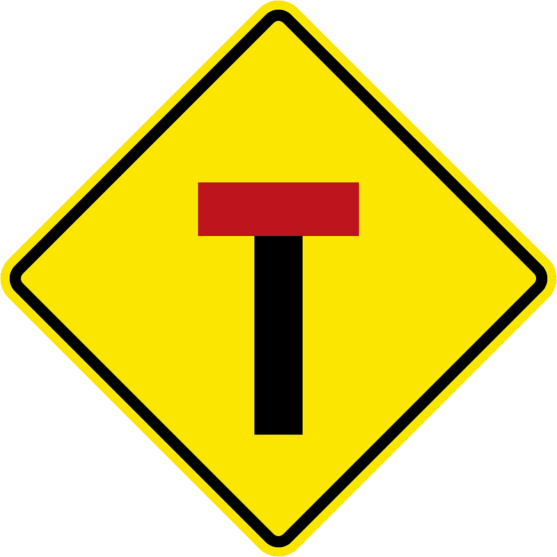 Dead end sign in Jamaica