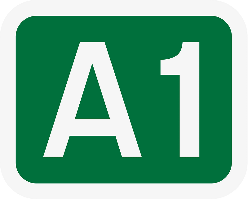 Nationalhighwayshield(s) sign in Jamaica