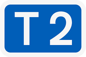 Nationalhighwayshield(s) sign in Jamaica