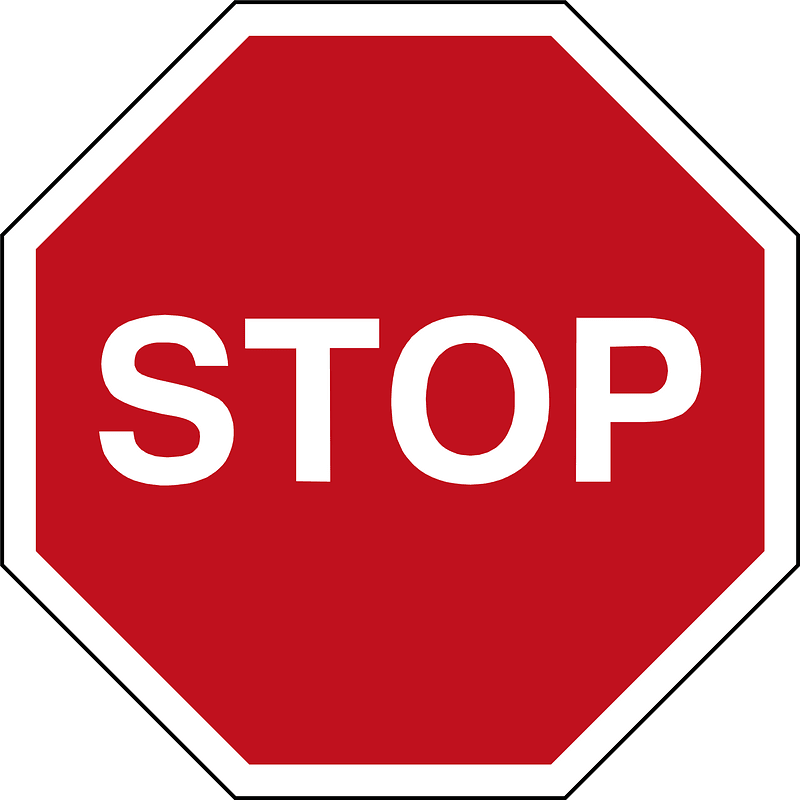 Stop sign in Jamaica