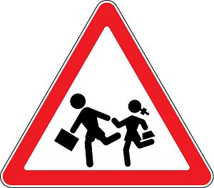 Children sign in Moldova