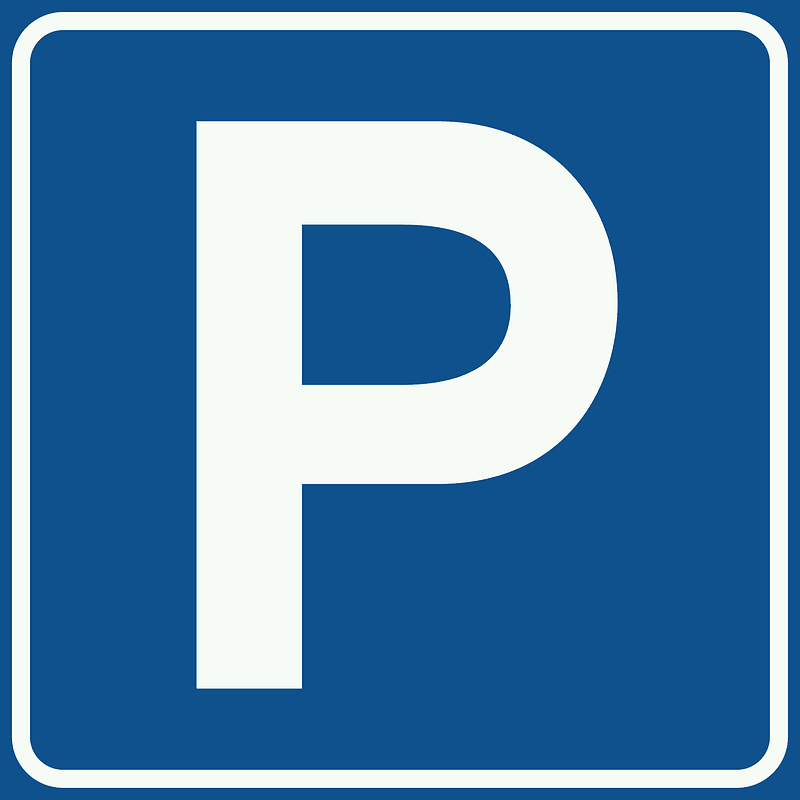 Parking sign in Netherlands