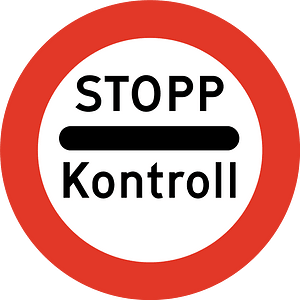 Other Control sign in Norway