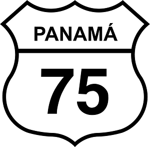 Nationalhighwayshield(s) sign in Panama