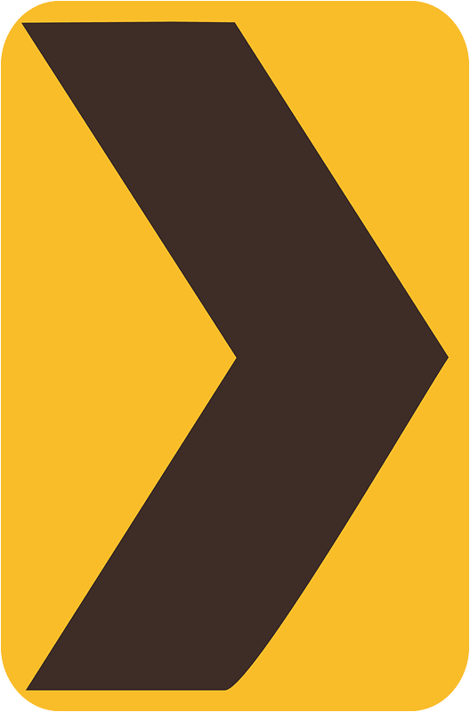Chevron (Short Turn) sign in Peru