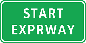 Freeway begins sign in Philippines