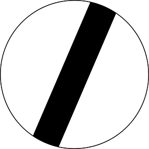 End of all restrictions sign in Poland