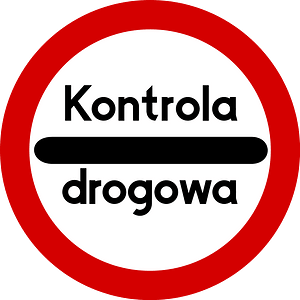 Other Control sign in Poland