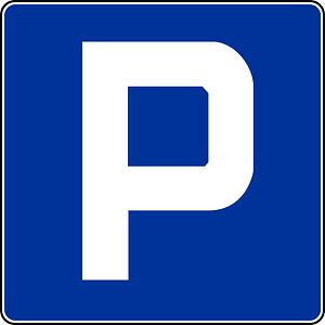 Parking sign in Poland